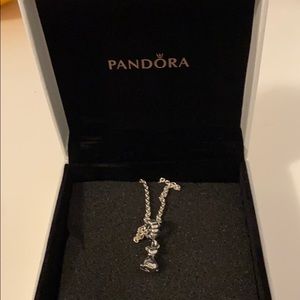 pandora puppy necklace